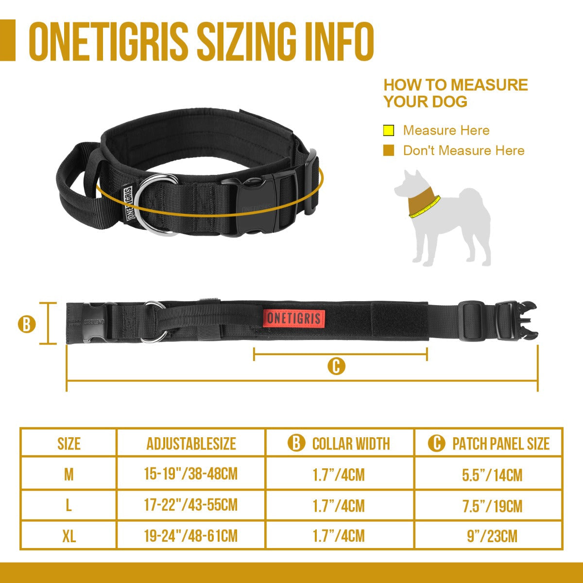 ONETIGRIS 08 Nyakörv