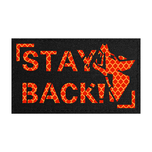 Felvarró -  STAY BACK!